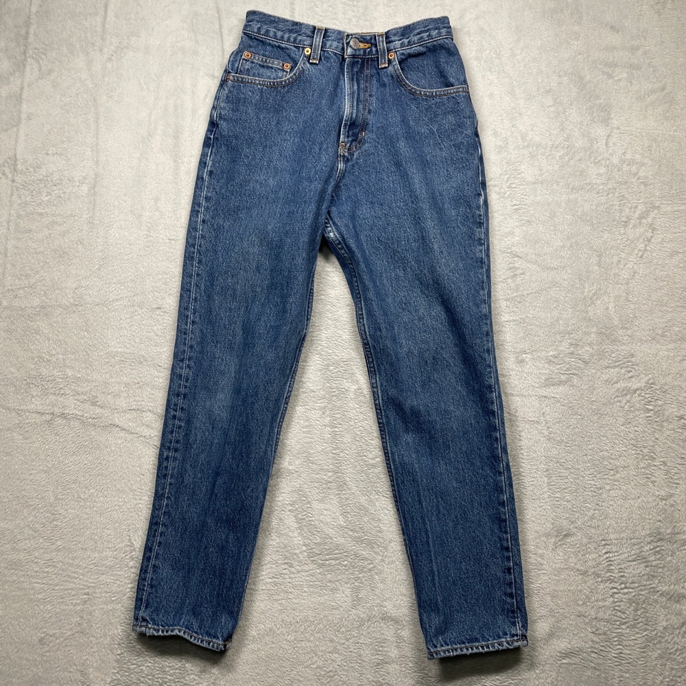 Vintage Gap Classic Fit Jeans Women 4 Ankle Blue High Rise Tapered 90s Denim